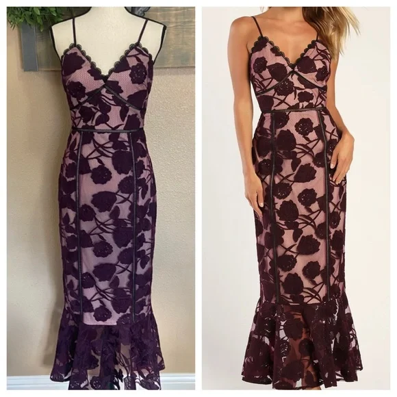 knee length dresses for ladies Lura Mesh Midi Dress
